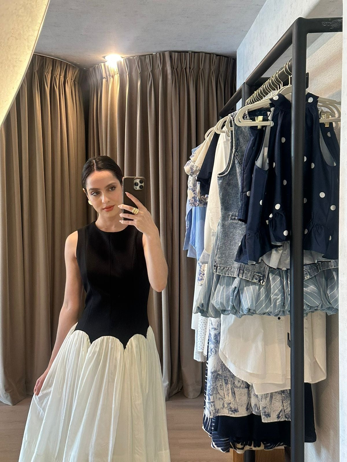 Vestido B&W