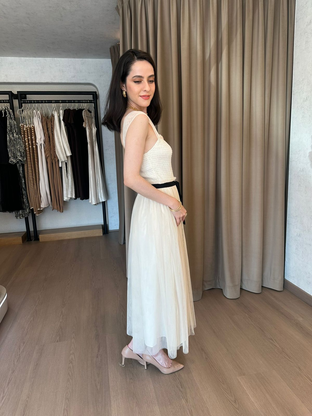 vestido vaporoso
