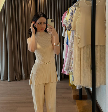 Set de punto nude