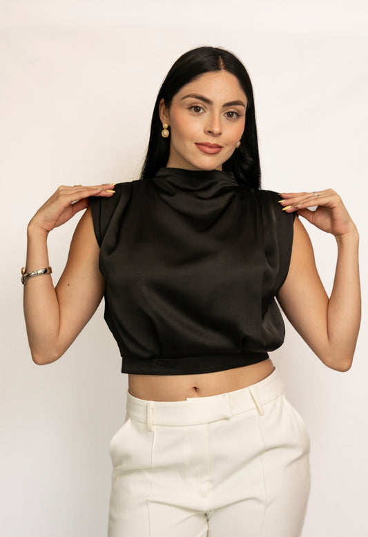 Blusa Aurea Negra