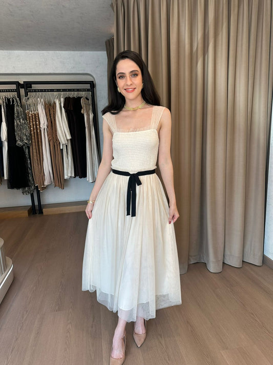 vestido vaporoso